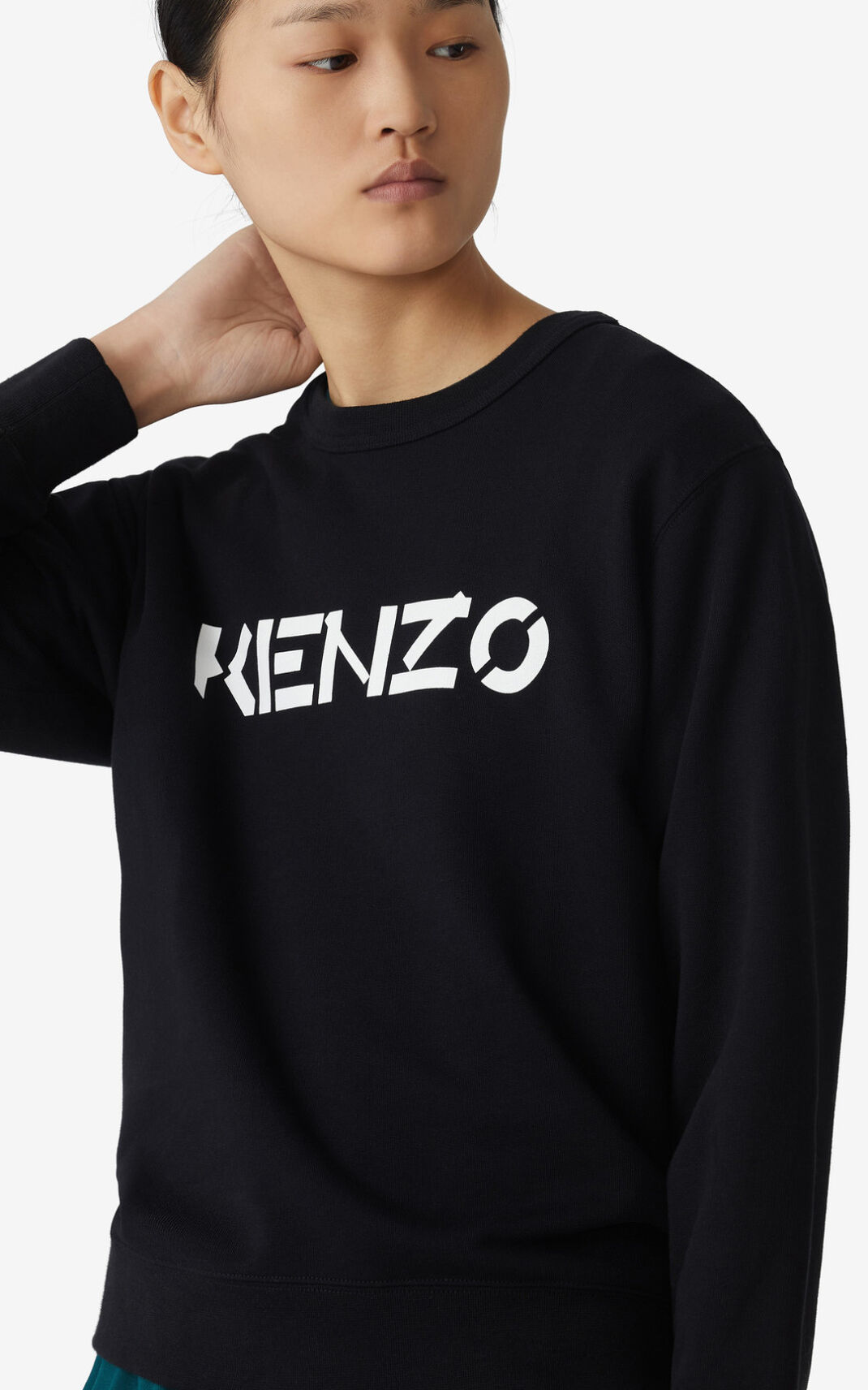 Kenzo Logo Sweatshirt Dam | 74651-RLAN